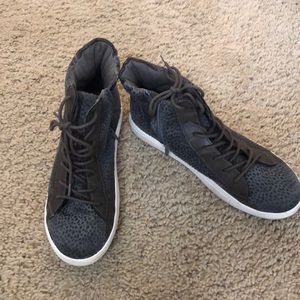 Cheetah print high tops!